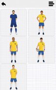 Draw & Pixel Football Players screenshot 4