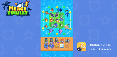 Merge Tower : Idle Fish