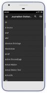 Journalism Dictionary screenshot 4