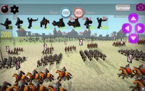 القرون الوسطى 3D معركة screenshot 2
