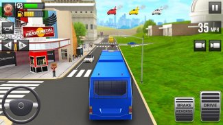 Conduite du Bus Simulateur: 3D Auto Ecole 2019 screenshot 8