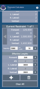 USAF EOS Restraint Calculator screenshot 2