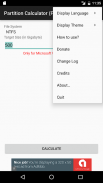 Partition Calculator (Ads) screenshot 3