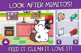 Mimitos Virtual Cat - Virtual Pet with Minigames screenshot 1