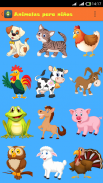 Animales para niños screenshot 1