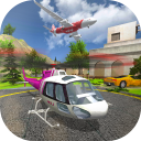 Helicopter Simulator Rescue Icon