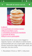 Biscotti ricette di cucina gratis in italiano. screenshot 6