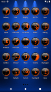 Orange Icon Pack Style 8 ✨Free✨ screenshot 16