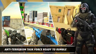 Real FPS Gun Strike : Commando shooting games screenshot 3