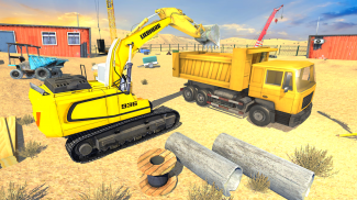 Schwerer Bagger City Construction Sim 2019 screenshot 7