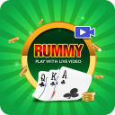 Rummy Game Online -Live Video Icon