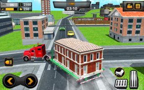 Mobile Home Transporter Truck: House Mover Games screenshot 6