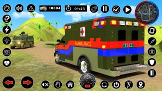 US Army Ambulance Game: Rescue screenshot 4