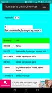 Illuminance Units Converter screenshot 0