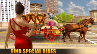 Horse Carriage Offroad Transport Game screenshot 1