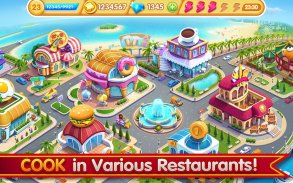 Cooking City: crazy chef’ s restaurant game screenshot 11