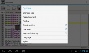 CommentR code editor screenshot 9