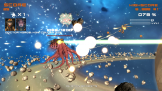 Quantum Revenge - Mecha Robot Space Shooter screenshot 1