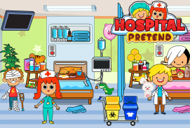 My Pretend Hospital - Kids Hospital Town Life screenshot 1