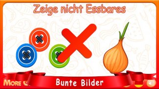 Kinderspiele: Essbar-Unessbar screenshot 2