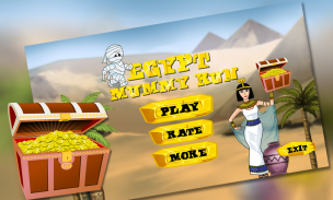 Egito Mummy Run screenshot 0
