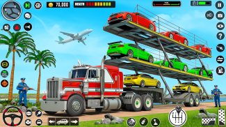 Crazy Car Transport Truck Game screenshot 10