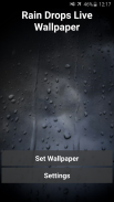 Rain Drops Live Wallpaper screenshot 0