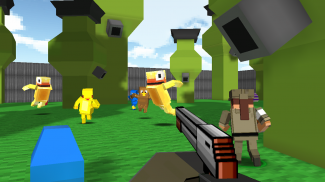 Pixel Z Gunner 3D - Battle Survival Fps screenshot 1