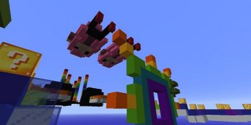 Rainbow World Lucky Block Race