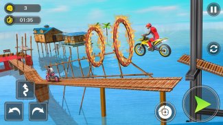 Mega Ramp Stunt :3D Bike Games screenshot 5