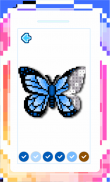 Pixel Art Butterfly Game screenshot 1