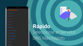 DNS Cambiador - Cambio de La Ajustes de DNS screenshot 0