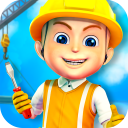 Construction City For Kids Icon