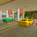 Sports Car Parking Pro & Gas Station Car Wash Icon