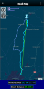 Road & Air Distance Calculator screenshot 3