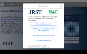 Journal of Research in Science Teaching screenshot 0