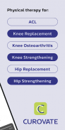 ACL knee rehab video therapy screenshot 1
