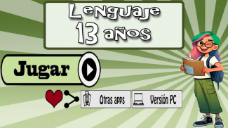 Lenguaje 13 años. screenshot 0