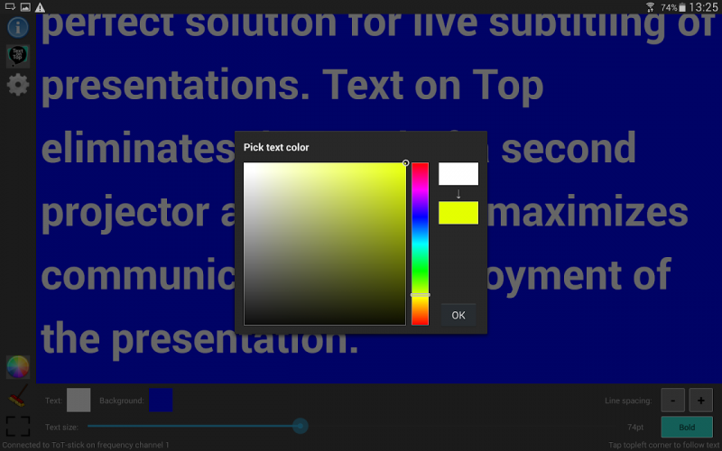 Text on Top - Vision screenshot 5