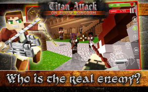 Titan Attack on Block Kingdom screenshot 10