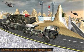Caminhão de exército de carga screenshot 6