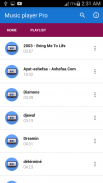 Music Audio player Pro screenshot 1