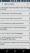 Tips For Travel screenshot 0