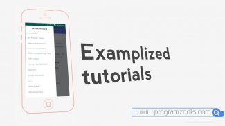 Programzools - Learn Java, Android, HTML, CSS, PHP screenshot 1