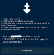 DashDownloader Tumblr Video Downloader screenshot 0