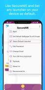 SecureME – Launcher, Lock screenshot 2