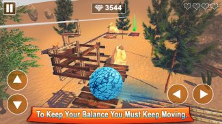 O Ultimate Moving Ball Rock Ha screenshot 0