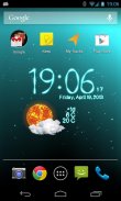 Weather Clock Live Wallpaper screenshot 23
