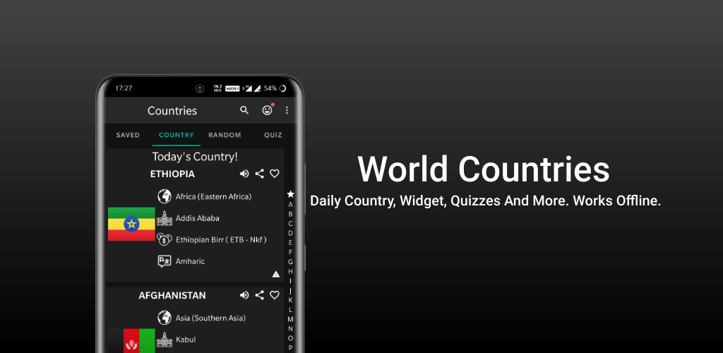 Quiz программы. Countries information. App Design that provides information about Countries.