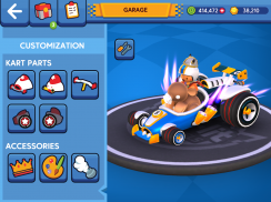 Starlit On Wheels: Super Kart screenshot 4